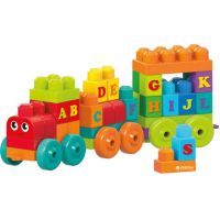Конструктор Mega Bloks Поезд с буквами (DXH35) изображение 3