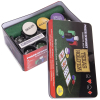 Настольная игра Johnshen Sports Покерный набор на 200 фишек с номиналом + сукно (жестяная коробка) (IG-1104215) изображение 8