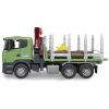 Спецтехніка Bruder лісовоз Scania з краном та колодами 1:16 (03524) зображення 2