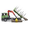 Спецтехніка Bruder лісовоз Scania з краном та колодами 1:16 (03524) зображення 3
