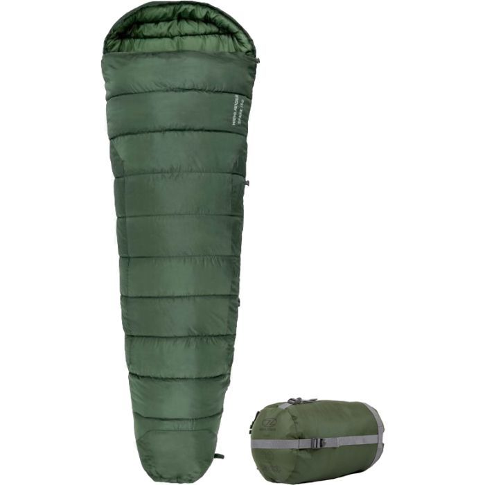Спальный мешок Highlander Phoenix Spark 150/+4C Olive Green Left (SB242-OG) (929693)