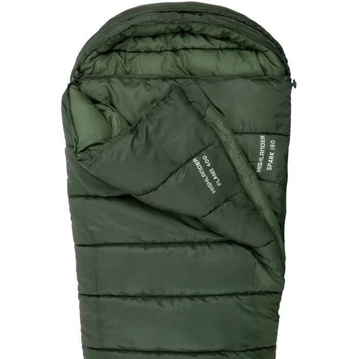 Спальный мешок Highlander Phoenix Spark 150/+4C Olive Green Left (SB242-OG) (929693) изображение 6