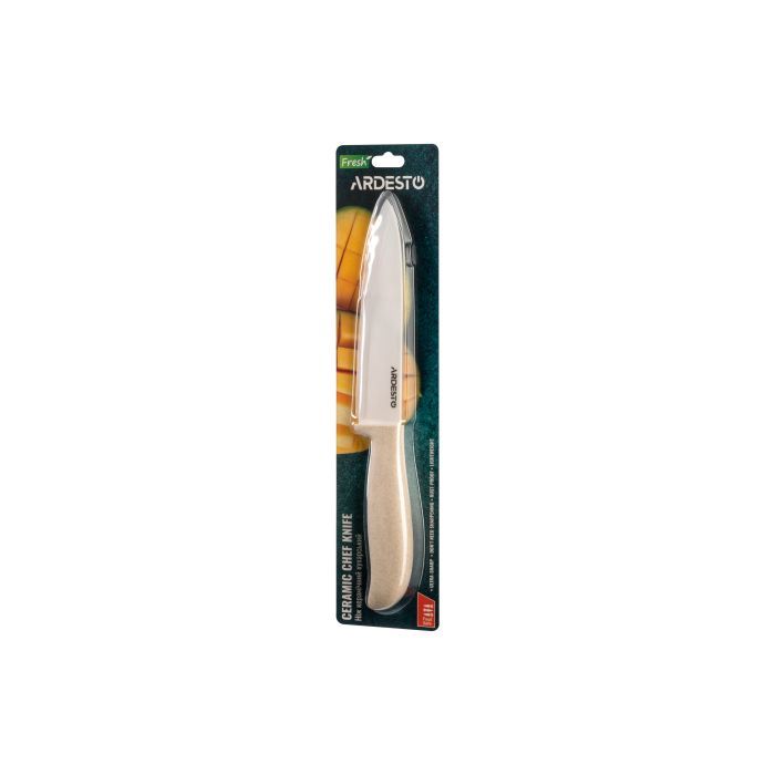 Кухонный нож Ardesto Fresh 27.5 см Beige (AR2127CS) изображение 4