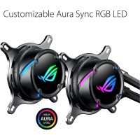 Система жидкостного охлаждения ASUS ROG-STRIX-LC-120 RGB (90RC0051-M0UAY0) изображение 3 Система жидкостного охлаждения ASUS ROG-STRIX-LC-120 RGB (90RC0051-M0UAY0) изображение 3