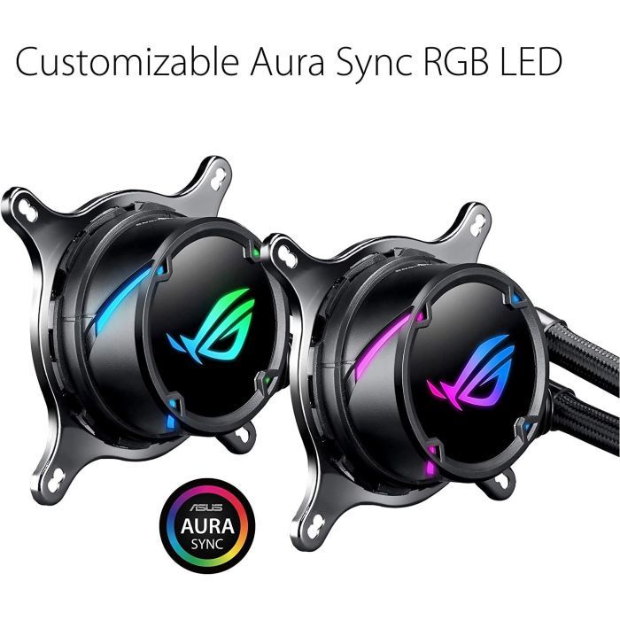 Система жидкостного охлаждения ASUS ROG-STRIX-LC-120 RGB (90RC0051-M0UAY0) изображение 3