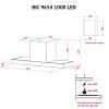 Витяжка кухонна Perfelli BIC 9654 I 1000 LED зображення 10