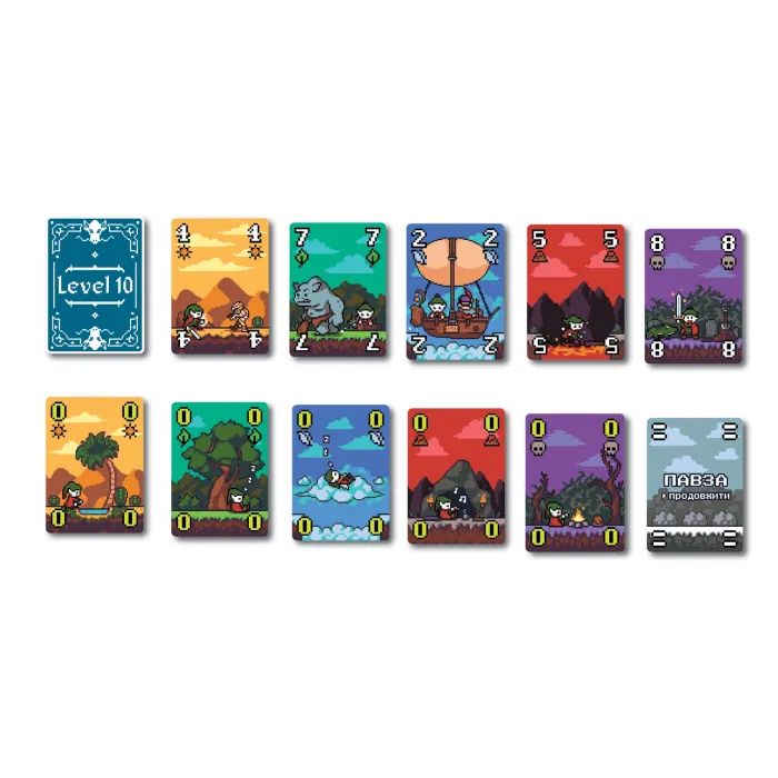 Настільна гра Geekach Games Level 10. Десятий рівень (Level Ten, Okey Dokey) (GKCH067LV) зображення 2