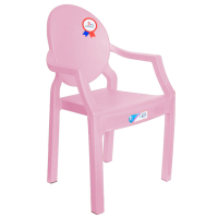 Фото - Садові меблі Irak Plastik Крісло садове  дитяче бешкетник рожеве  4838 (4838)