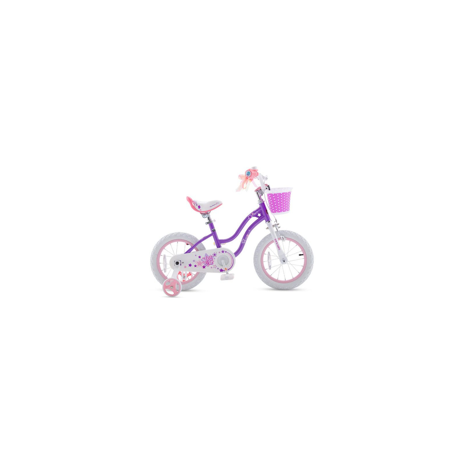 Детский велосипед Royal Baby Star Girl 14", Officaial UA, пурпурный (RB14G-1-PURPLE)