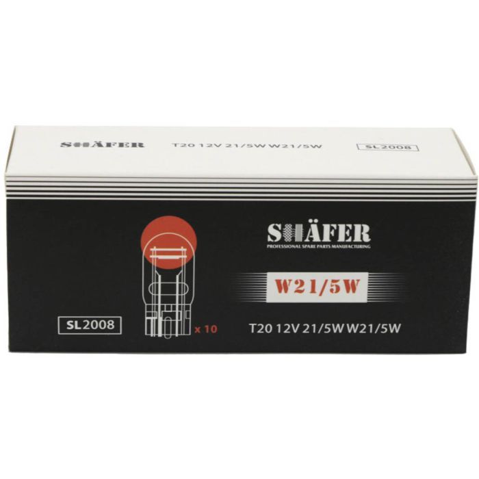 Автолампа SHAFER 12V21/5WW21/5W (SL2008) зображення 2