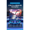 Перехідник USB3.1 Type-C to HDMI (F) 4K 30HZ 0.15m Vention (TDEHB) зображення 2