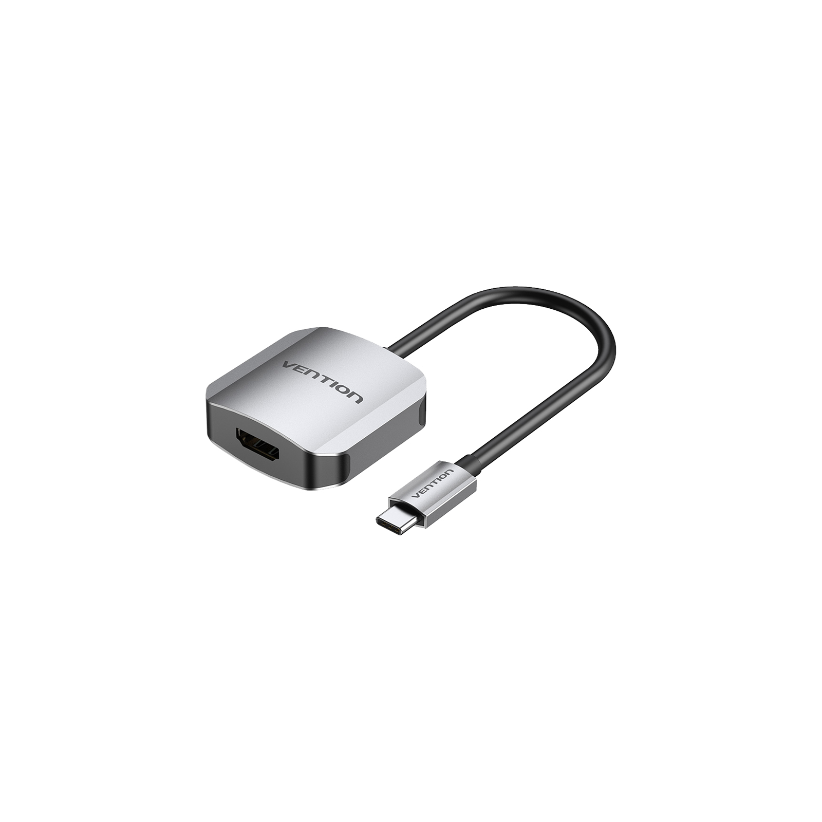 Перехідник USB3.1 Type-C to HDMI (F) 4K 30HZ 0.15m Vention (TDEHB)