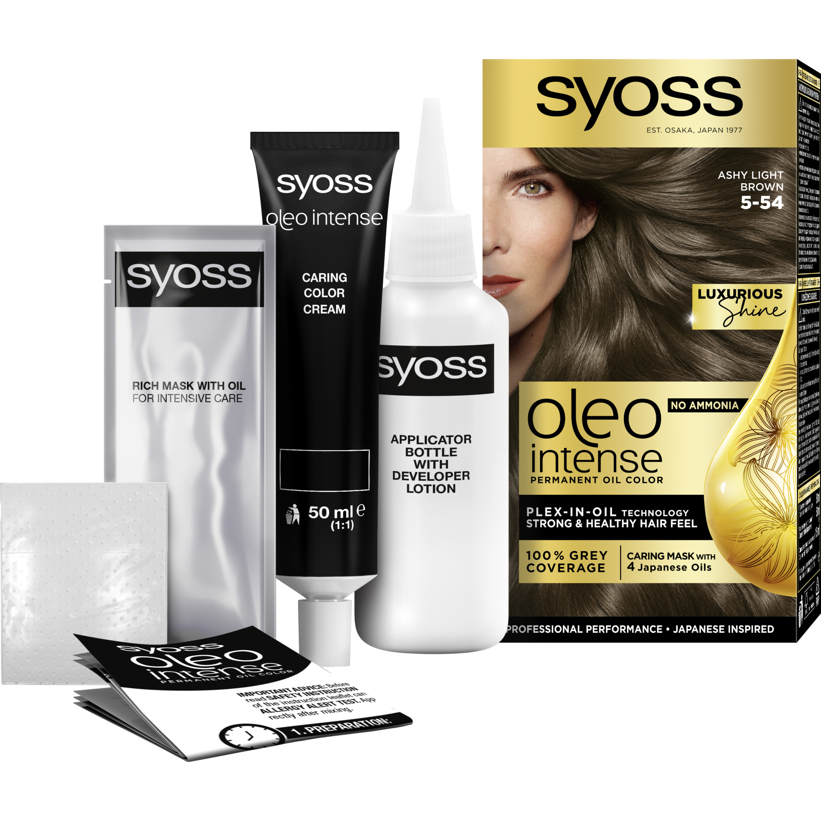 Краска для волос Syoss Oleo Intense 7-56 Холодный Русый 115 мл (9000101706086) изображение 3