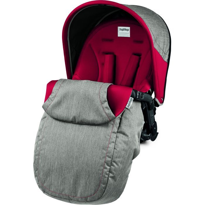 Коляска Peg-Perego Book Plus 51, червона з сірим (PACK05-00000000003) изображение 2