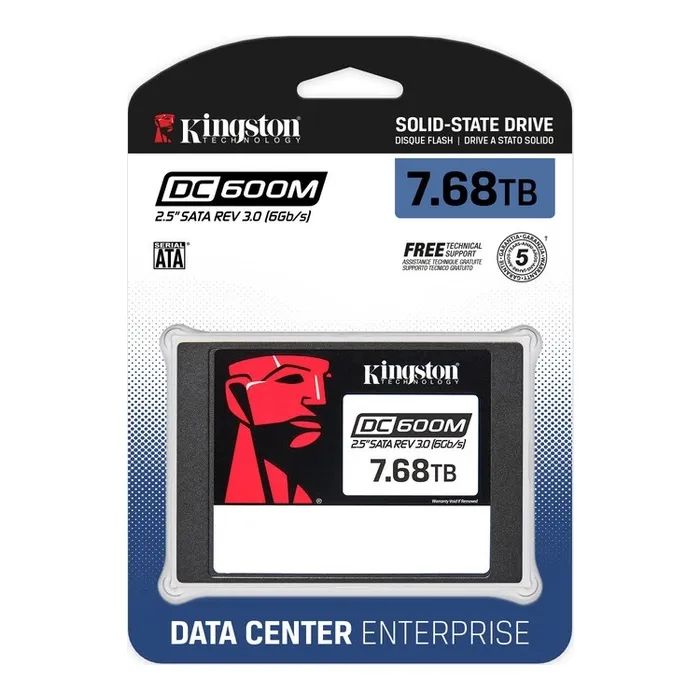 Накопичувач SSD 2.5" 960GB Kingston (SEDC600M/960G) зображення 3