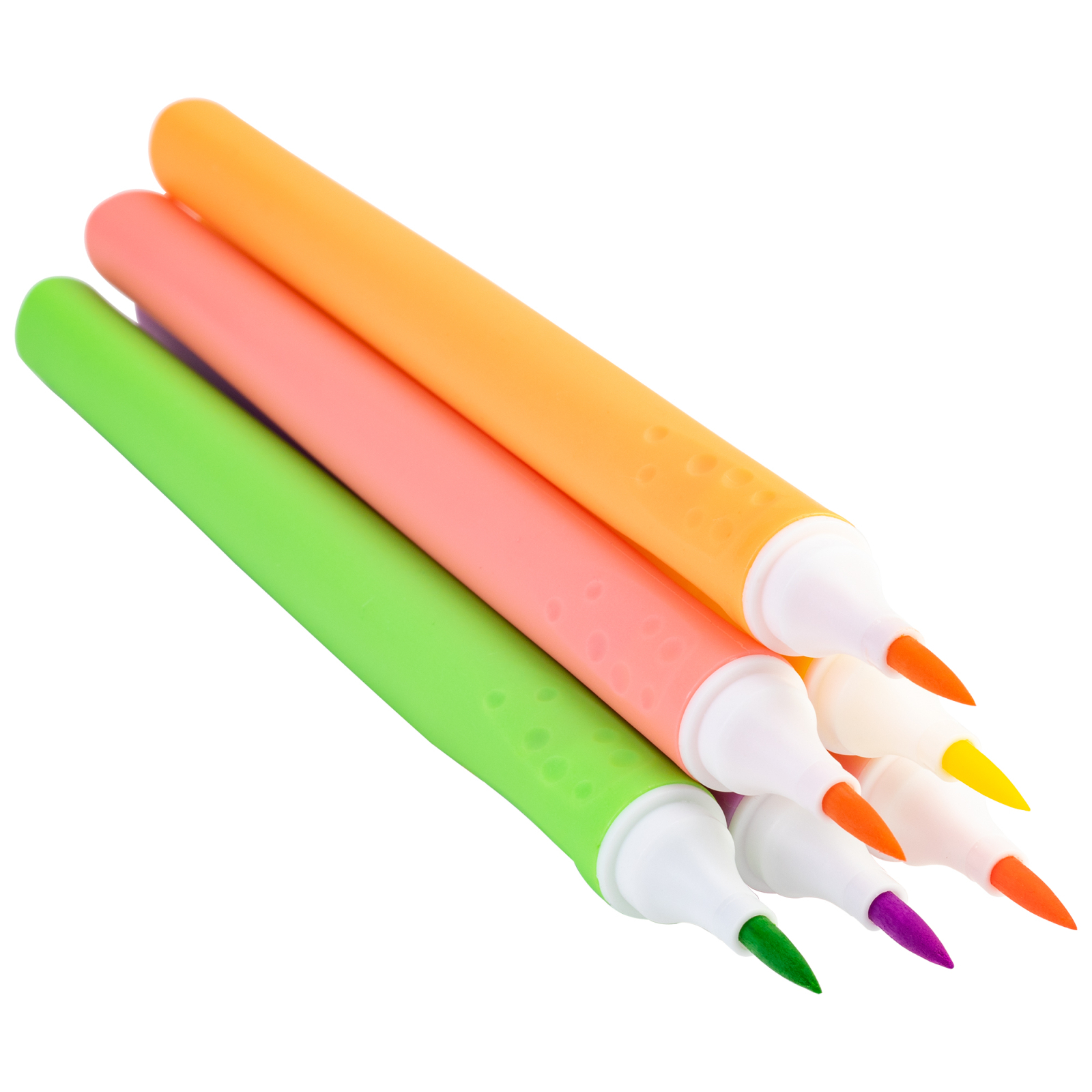 Фломастеры Maxi кисточки BRUSH-TIPPED Jumbo, 10 пастельных цветов, линия 0,5-6 мм (MX15237) изображение 2