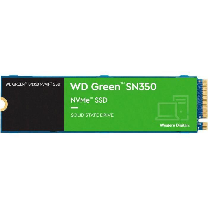 Накопичувач SSD M.2 2280 500GB SN350 WD (WDS500G2G0C)