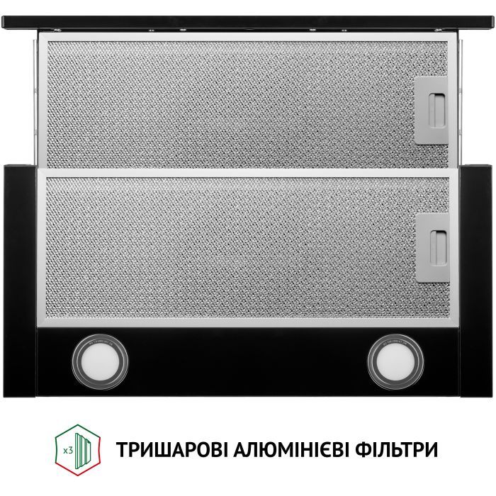 Витяжка кухонна Perfelli TL 6212 BL 700 LED зображення 7