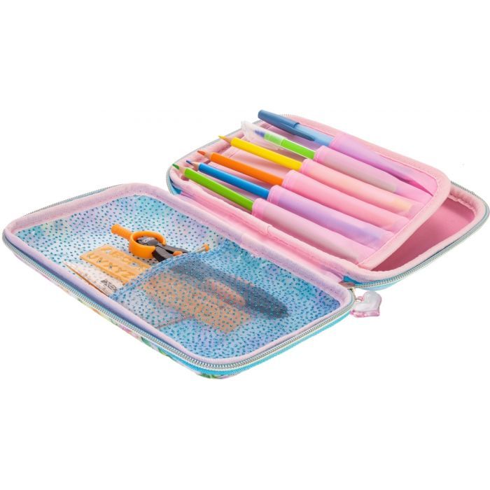 Пенал Cool For School с окошком 1 отделение с органайзером фиолетовый (QT-5750-Purple) изображение 2