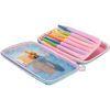 Пенал Cool For School с окошком 1 отделение с органайзером голубой (QT-5750-Blue) изображение 2