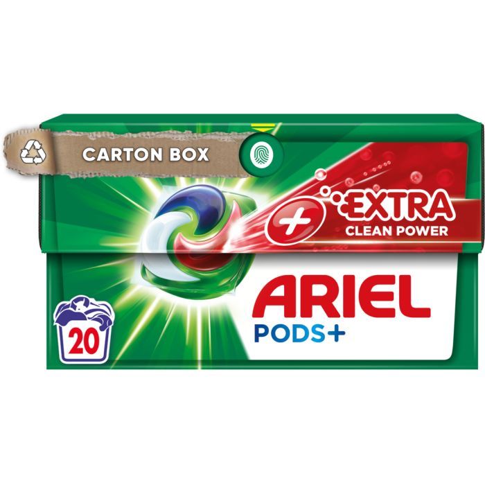 Капсулы для стирки Ariel Pods All-in-1 + Сила экстраочистки 52 шт. (8001090804938)