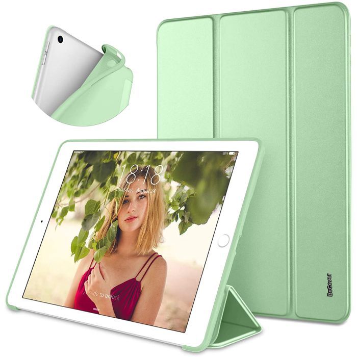 Чохол до планшета BeCover Tri Fold Soft TPU Silicone Apple iPad 9.7 2017/2018 A1822/A1823/A1893/A1954 Purple (706880) зображення 2