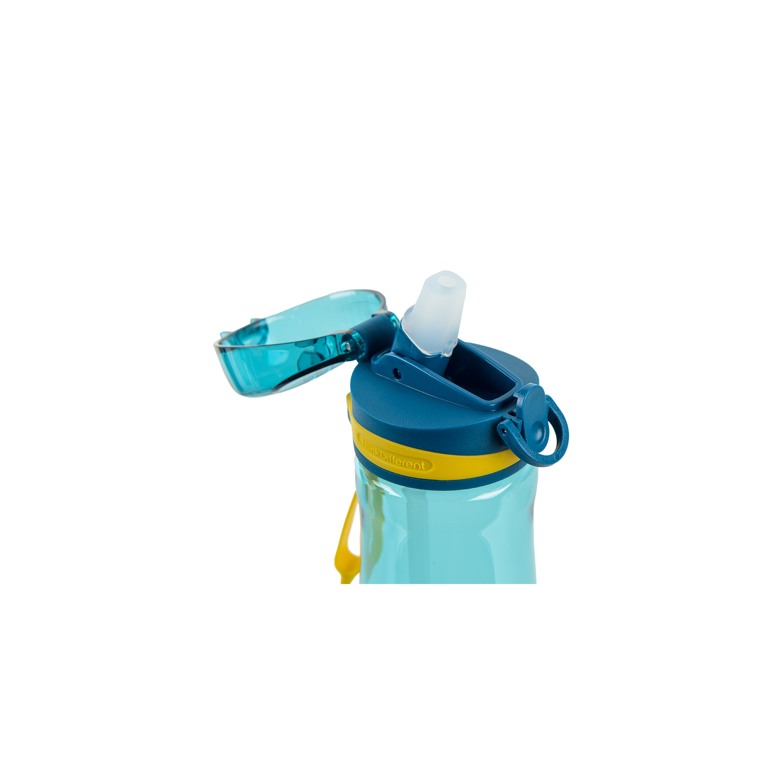 Поильник-непроливайка Kite с трубочкой, 600 мл, голубая (K22-419-02) изображение 2