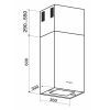 Вытяжка кухонная GRANADO Segovia 2614-1200 inox (GCH6236377) изображение 9