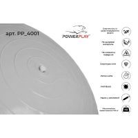 Мяч для фитнеса PowerPlay 4001 65см Блакитний + помпа (PP_4001_65_Blue) изображение 3