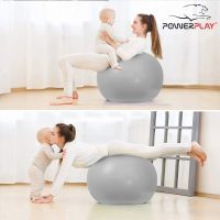 Мяч для фитнеса PowerPlay 4001 65см Блакитний + помпа (PP_4001_65_Blue) изображение 6