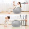Мяч для фитнеса PowerPlay 4001 65см Сірий + помпа (PP_4001_65_Grey) изображение 6