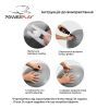 Мяч для фитнеса PowerPlay 4001 65см Сірий + помпа (PP_4001_65_Grey) изображение 8