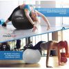 Мяч для фитнеса PowerPlay 4001 65см Сірий + помпа (PP_4001_65_Grey) изображение 9