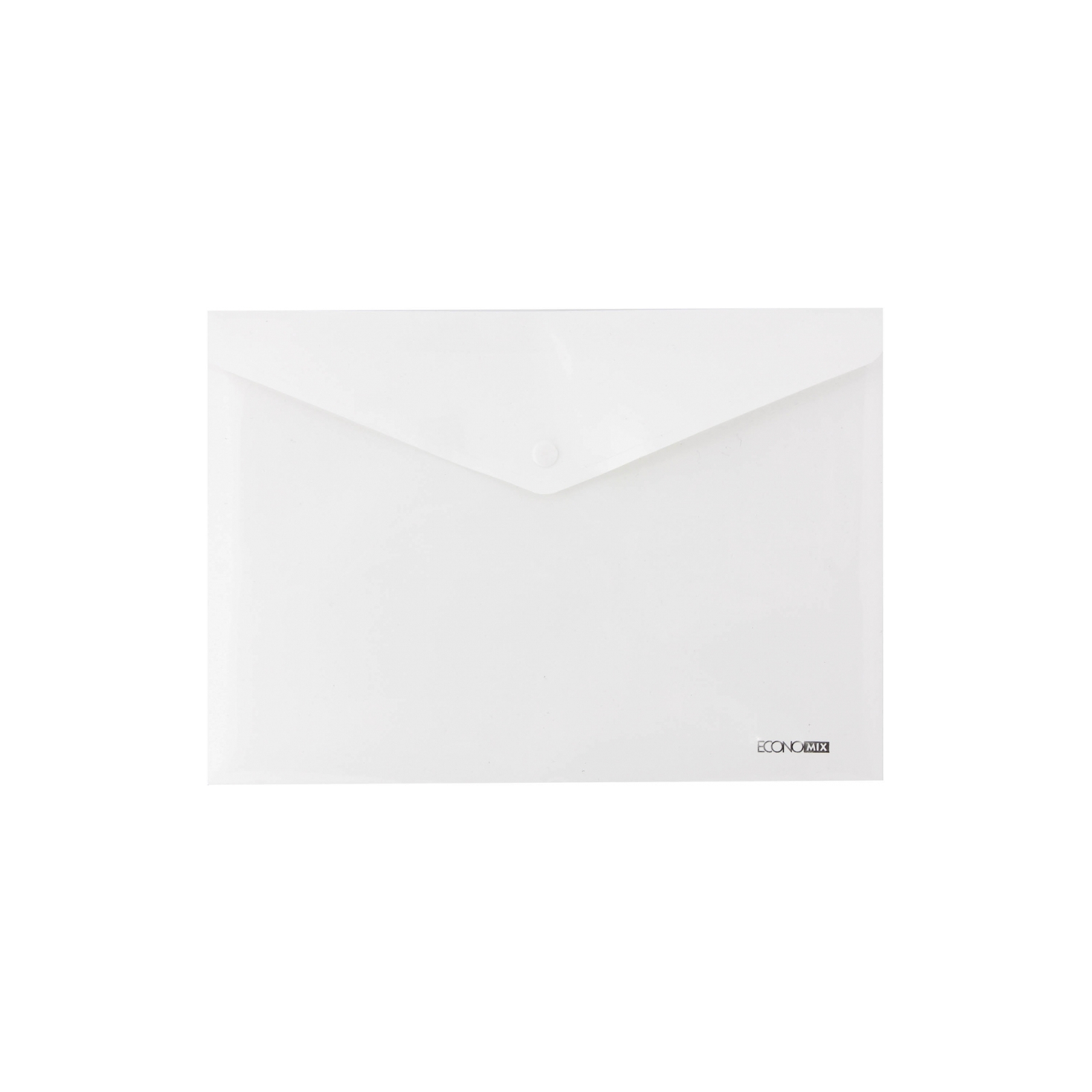 Папка - конверт Economix А4 180 мкм фактура "глянец", белая (E31301-14)