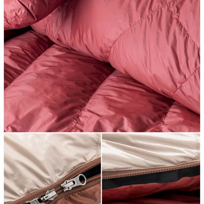 Спальный мешок Naturehike Snowbird NH20YD001 натуральний пух L Brown 560 g (6927595761298) изображение 10