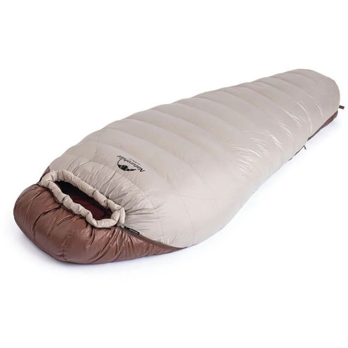 Спальный мешок Naturehike Snowbird NH20YD001 натуральний пух L Brown 560 g (6927595761298) изображение 3