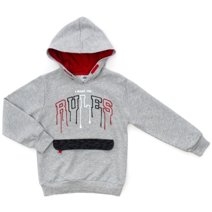 Спортивний костюм дитячий Elnino RULES (20727-122B-gray) зображення 2