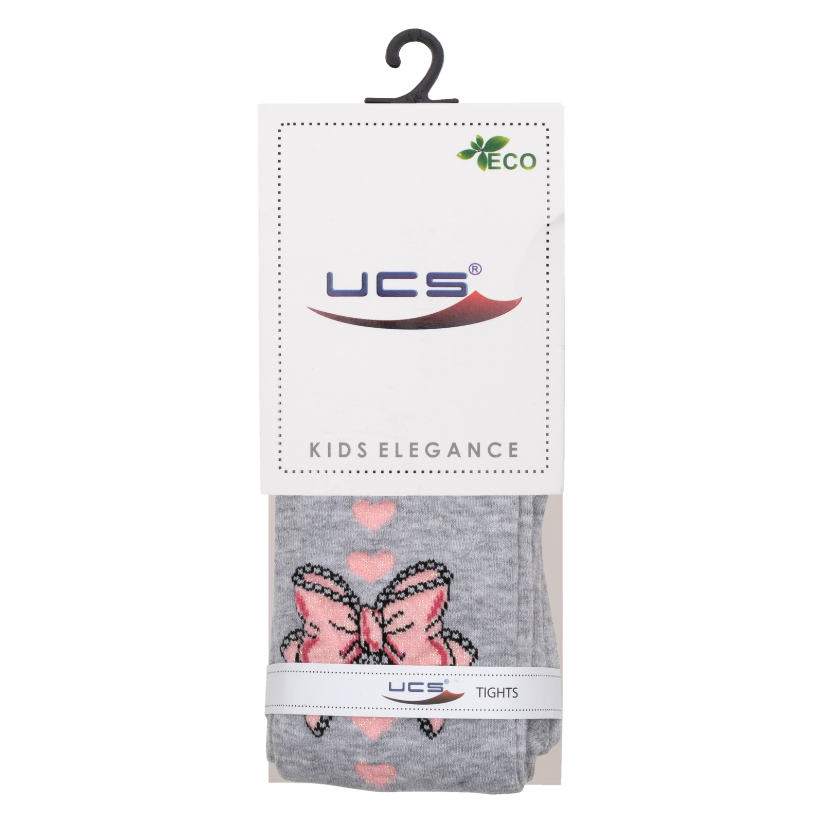 Колготки UCS Socks с бантом (M0C0301-2192-146G-gray) изображение 2