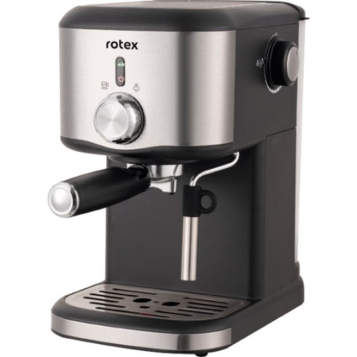 Рожковая кофеварка эспрессо Rotex RCM650-S