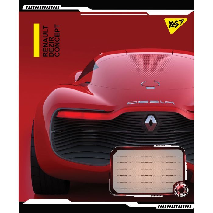 Зошит Yes А5 Dezir concept 96 аркушів, лінія (766507)