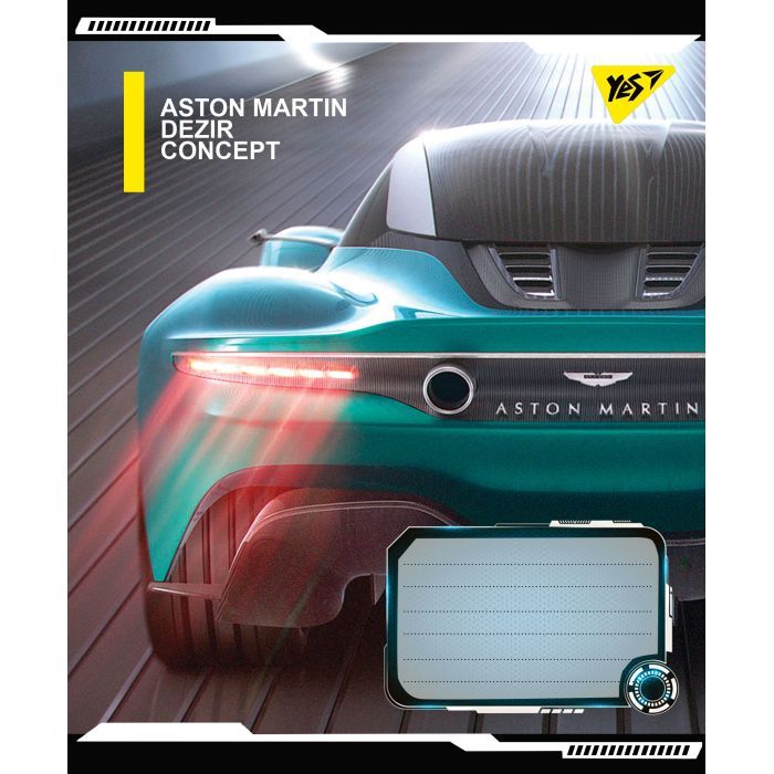 Зошит Yes А5 Dezir concept 96 аркушів, лінія (766507) зображення 5