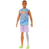 Кукла Barbie Fashionistas Кен с протезом (HJT11)