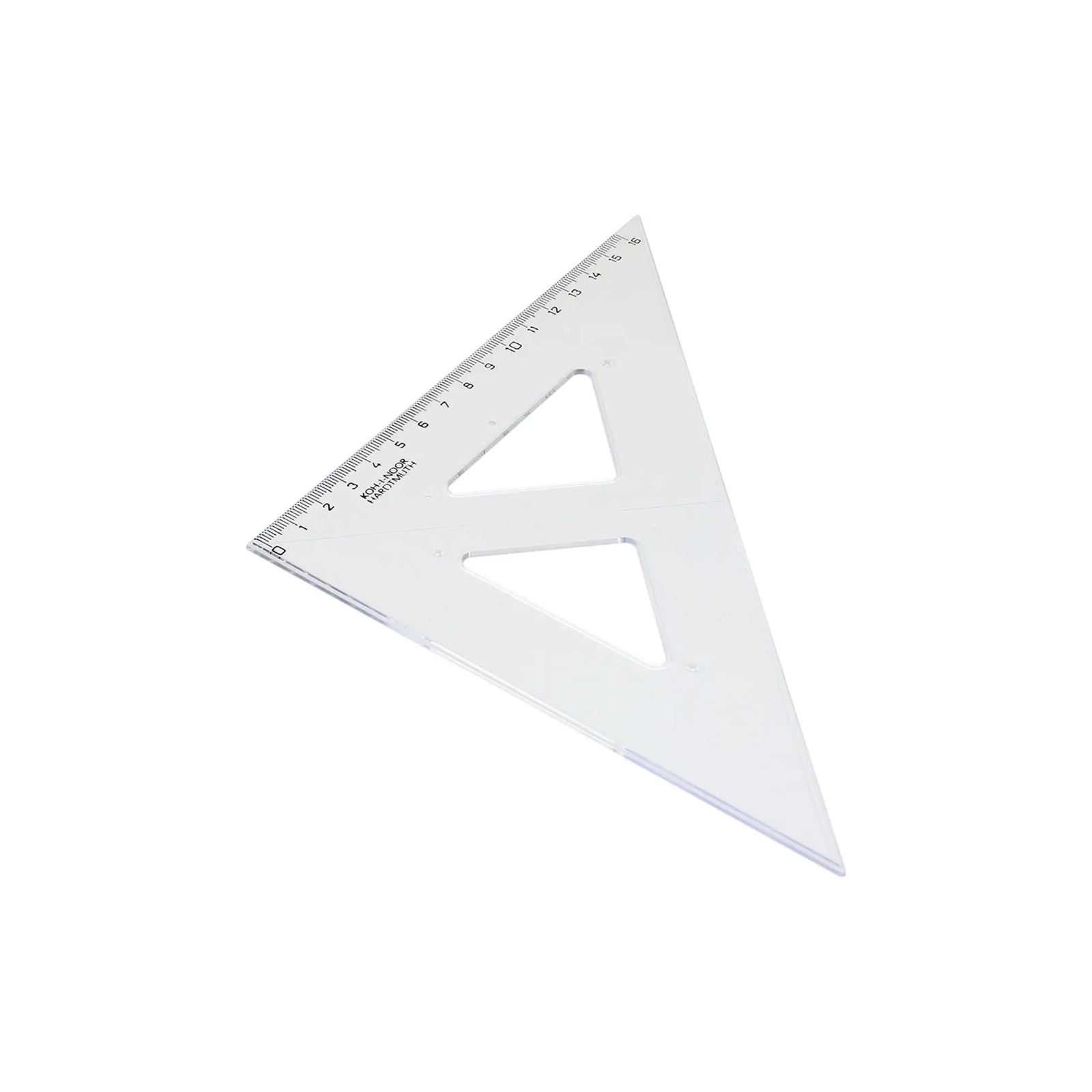 Линейка Koh-i-Noor Треугольник 45/177, бесцветный (744150) изображение 2