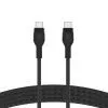 Дата кабель USB-C to USB-C 1.0m Belkin (CAB011BT1MBK)