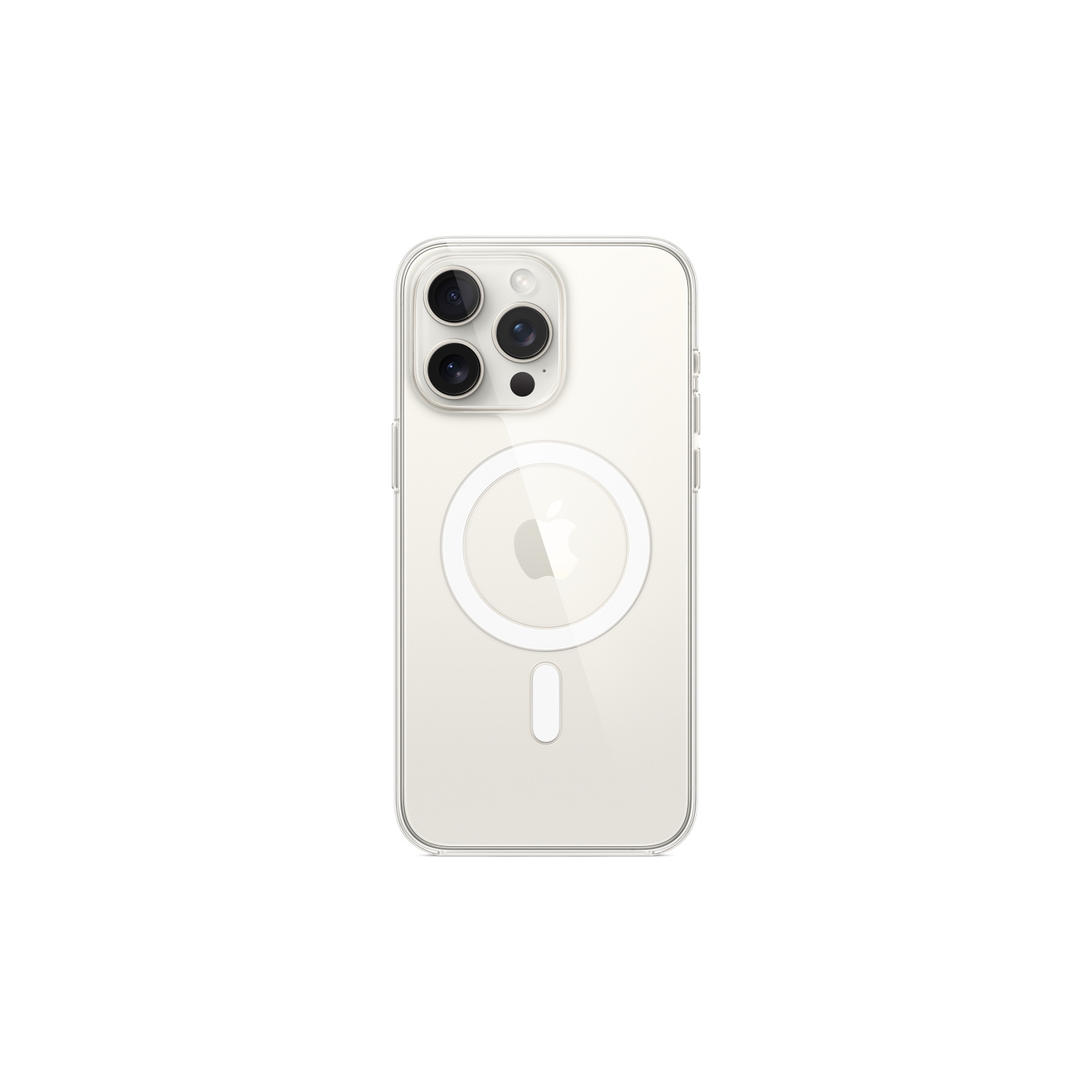 Чехол для мобильного телефона Apple iPhone 15 Pro Max Clear Case with MagSafe (MT233ZM/A) изображение 3