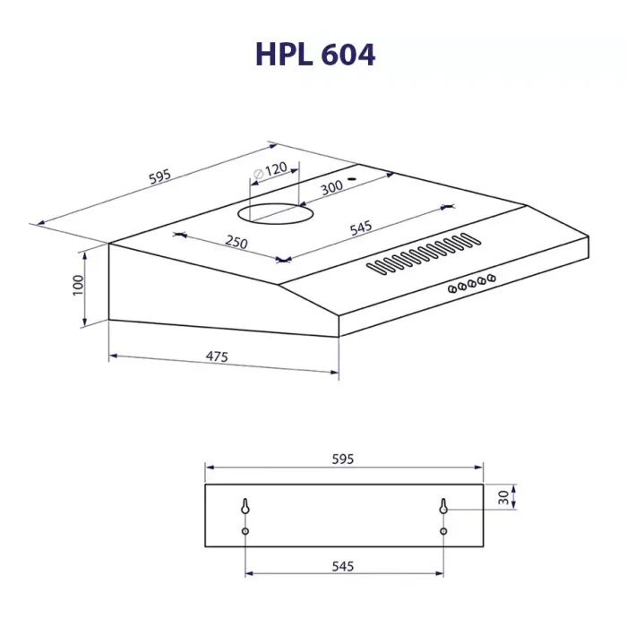 Вытяжка кухонная Minola HPL 604 I изображение 9