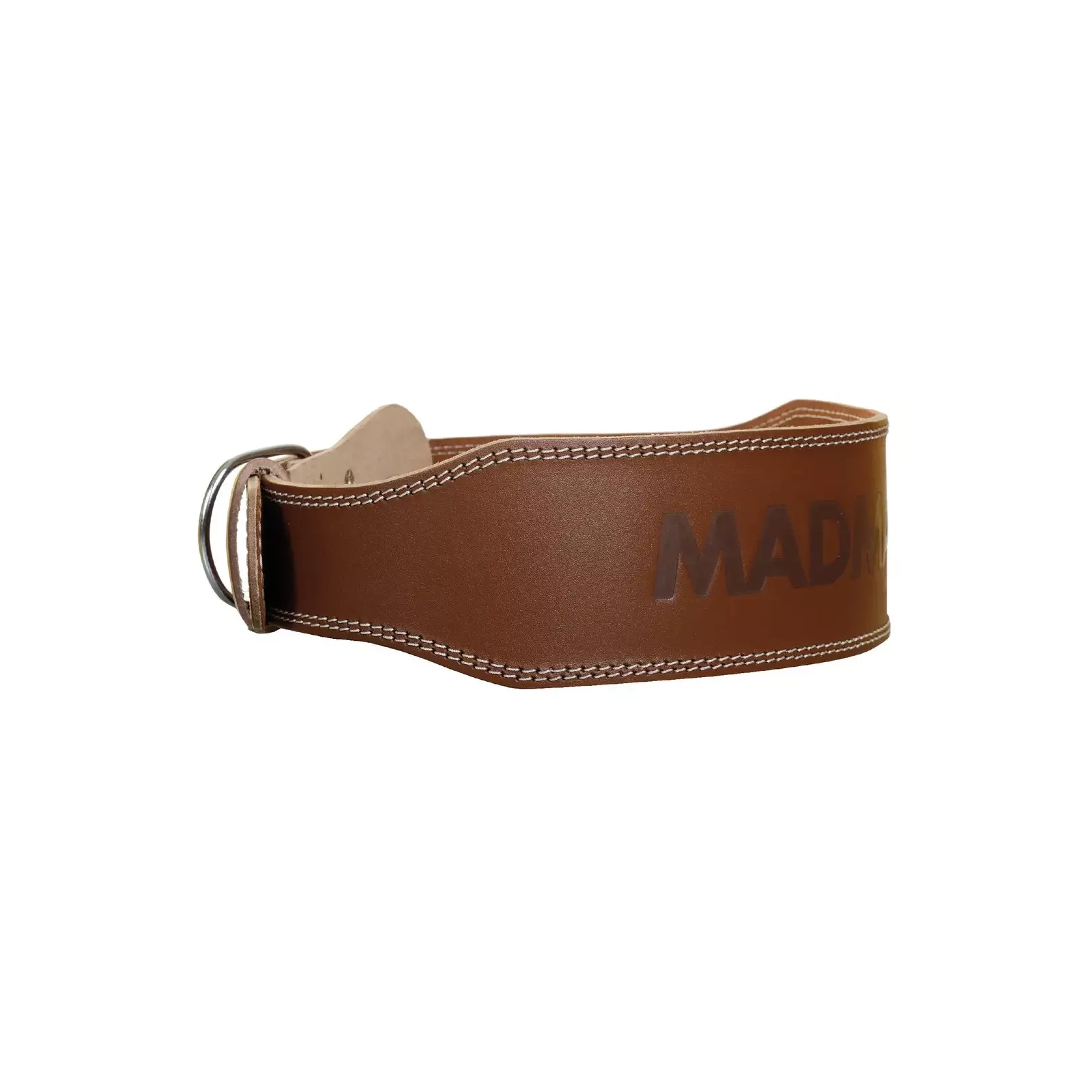 Атлетический пояс MadMax MFB-246 Full leather шкіряний Chocolate Brown XL (MFB-246_XL)