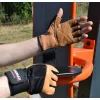 Рукавички для фітнесу MadMax MFG-269 Professional Brown L (MFG-269-Brown_L) зображення 8