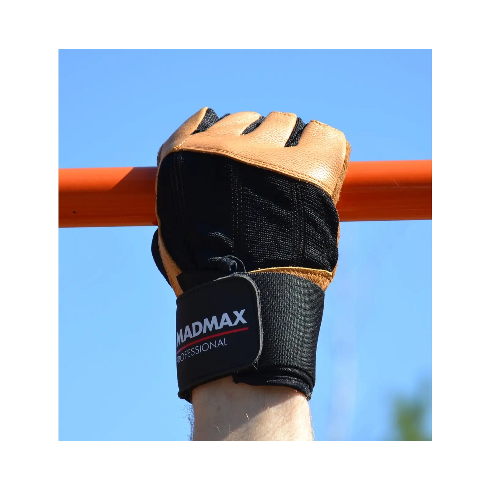 Перчатки для фитнеса MadMax MFG-269 Professional White L (MFG-269-White_L) изображение 9