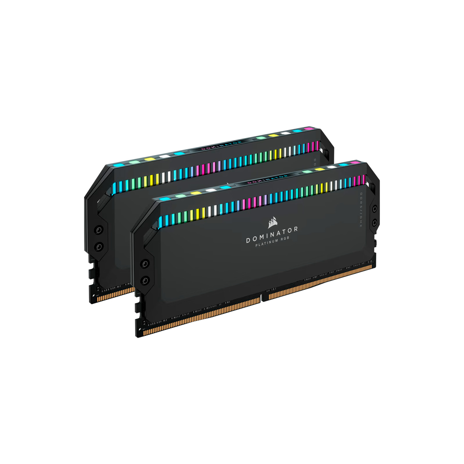 Модуль памяти для компьютера DDR5 64GB (2x32GB) 6000 MHz Dominator Platinum RGB Black Corsair (CMT64GX5M2B6000C30) изображение 2